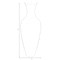 Uniquewise Tall Floor Vase, 37 Inch White Bamboo Vase, Modern Vase Large Flower Holder, Vase for Home Decor QI003713 - alternate 3